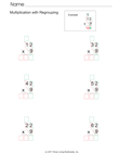 Multiplication With Regrouping