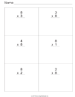 Vertical Multiplication By 8