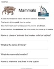 Mammals