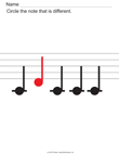 Find the Different Note